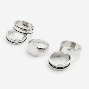 Men 5-Pack Rings